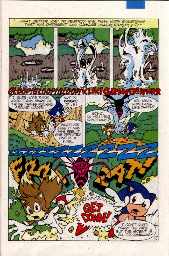 Sonic - Archie Adventure Series April 1995 Page 9